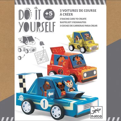 Djeco DIY Auto’s Maken