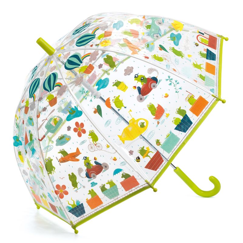 Djeco kikkers kinderparaplu