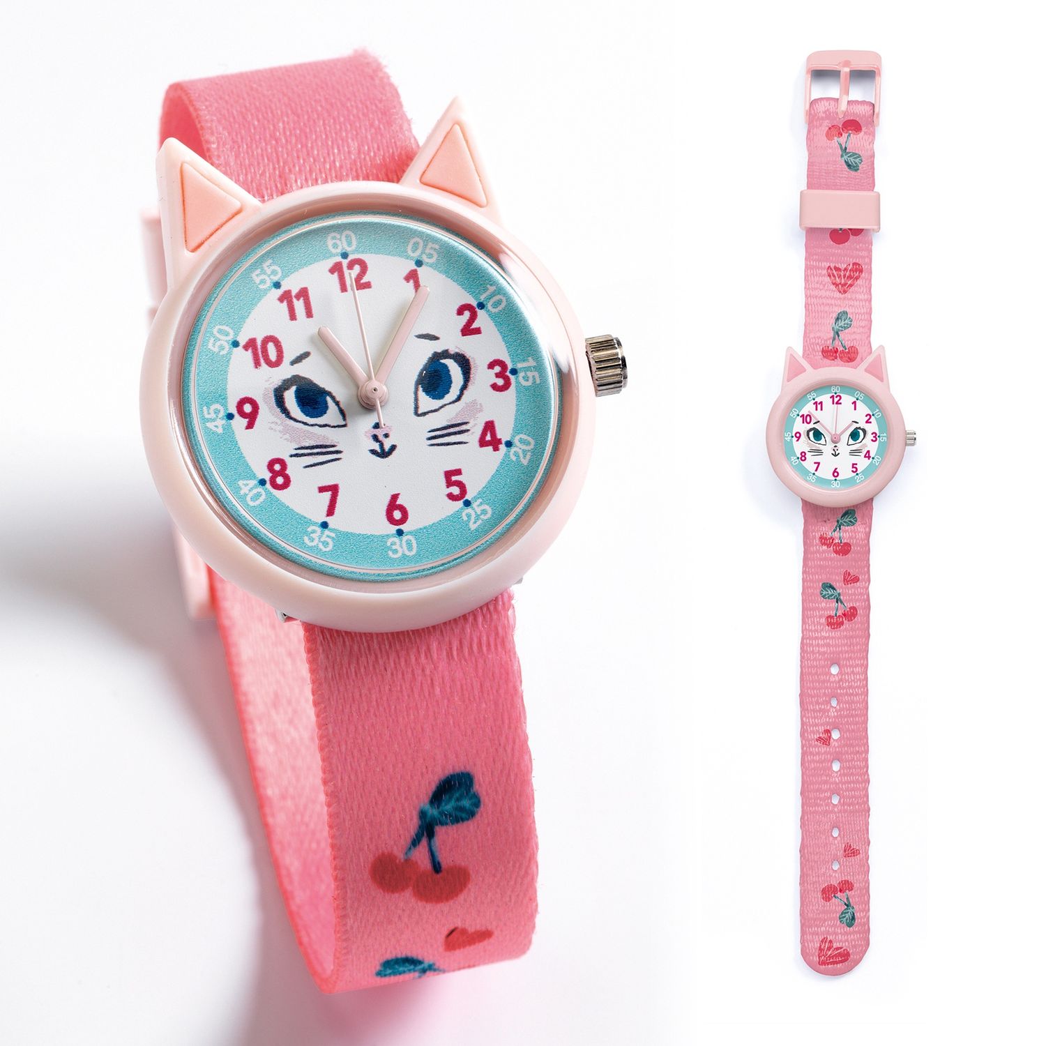 Djeco horloge Kat – analoog