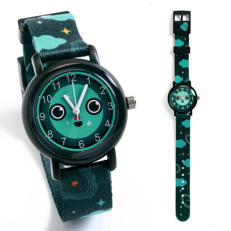 Djeco horloge Nacht – glow in the dark