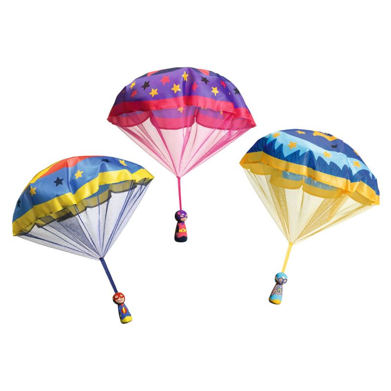 Djeco Parachutistes Flying Heroes Assorti