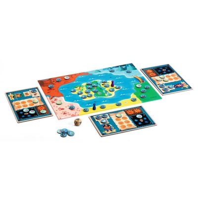 Djeco Pirate Island bordspel

