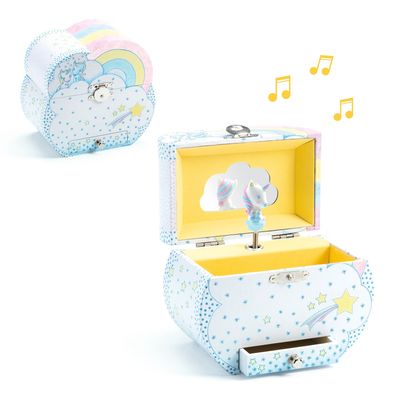 Djeco Muziekdoosje Eenhoorn Wolk