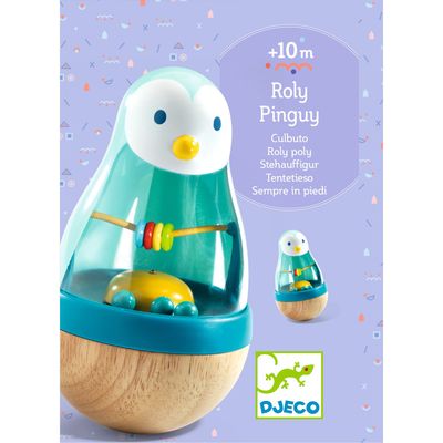 Djeco Roly tuimelaar pinguïn