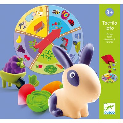 Djeco Tactilo Loto Boerderij – Bordspel