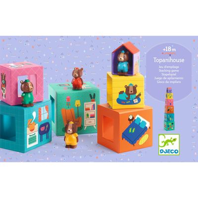 Djeco Topanihouse Stapelspel