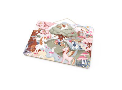 Speedy Monkey Eenhoornpuzzel magnetisch speelgoed