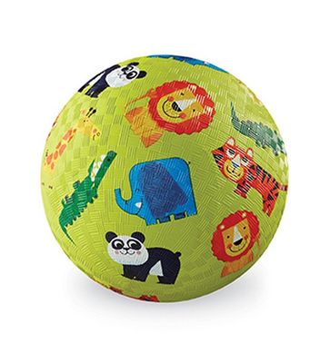 Crocodile Creek speelbal Jungledieren – 13 cm
