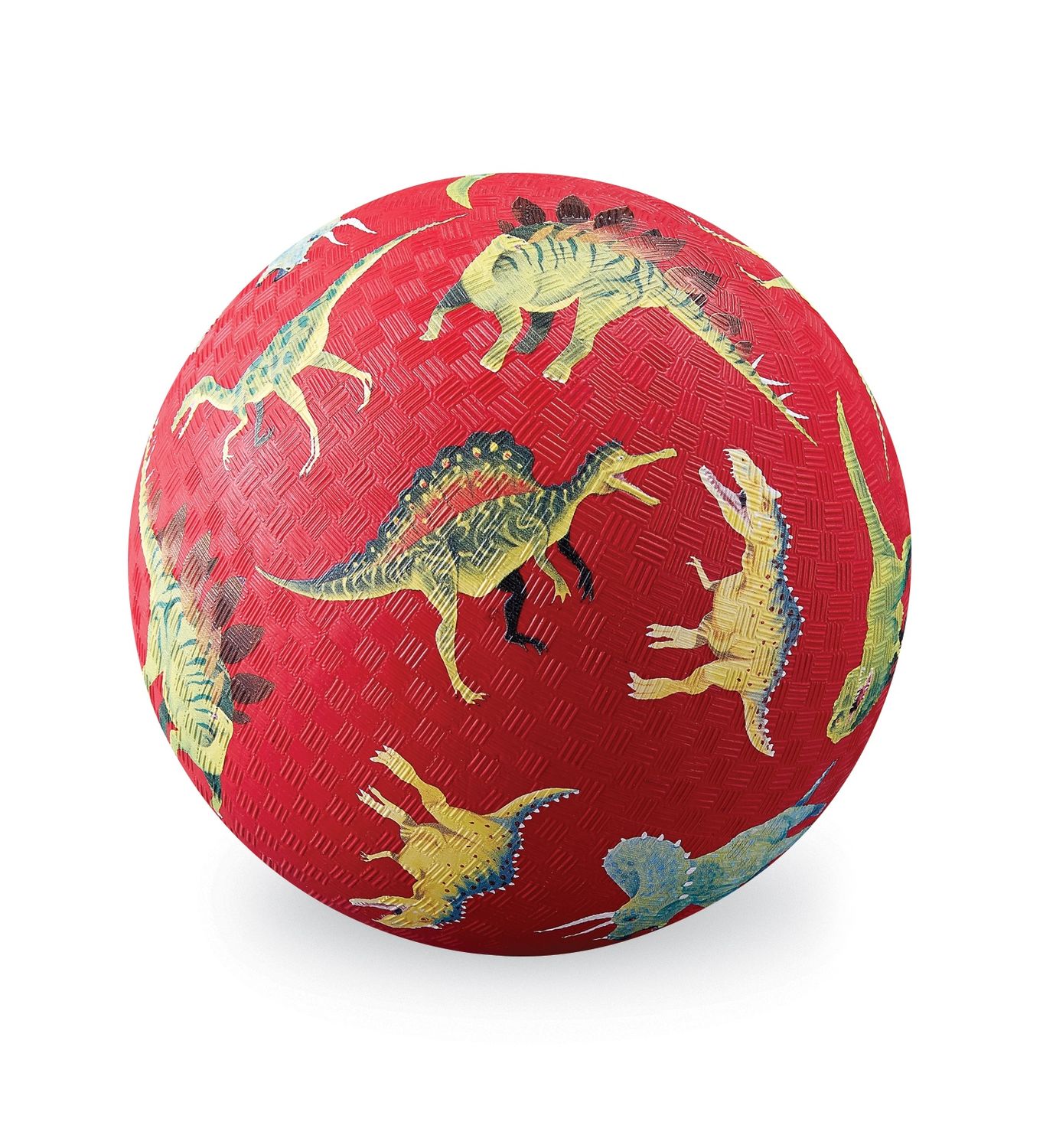 Crocodile Creek speelbal Rode Dinosaurussen – 18 cm