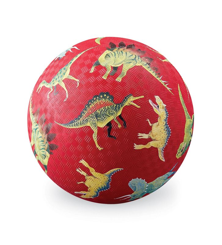 Crocodile Creek speelbal Rode Dinosaurussen – 18 cm