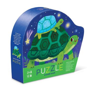 Crocodile Creek puzzel Turtles Together mini – 12 stukjes

