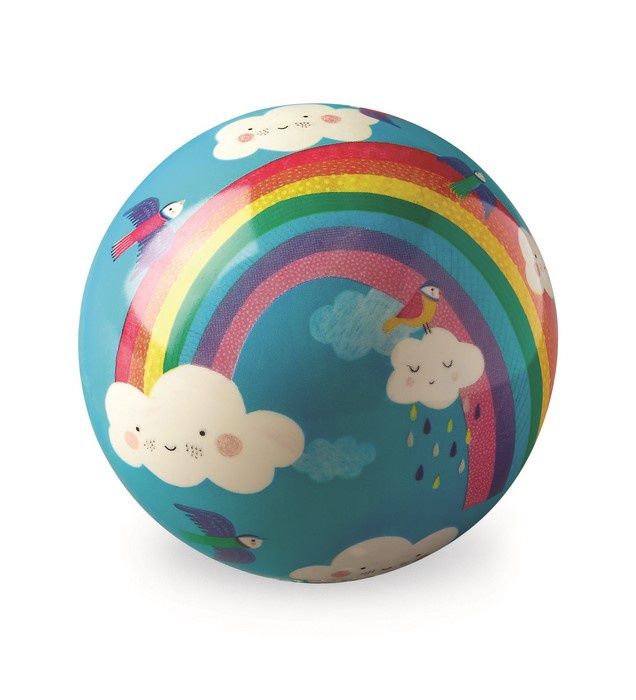 Crocodile Creek speelbal Regenboog – 11 cm