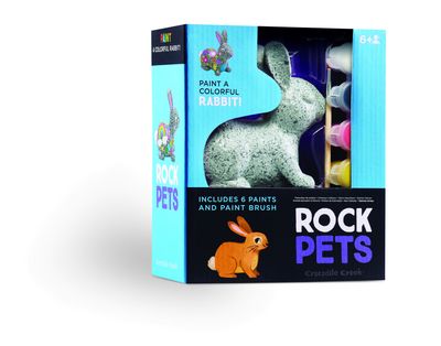 Crocodile Creek verfset Rock Pets Konijn

