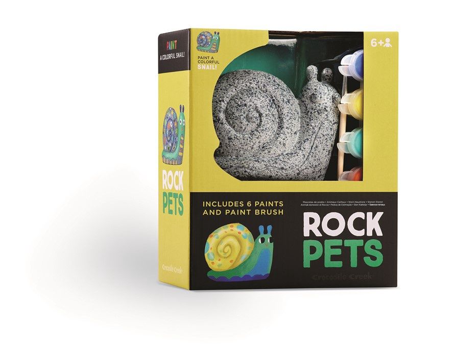 Crocodile Creek verfset Rock Pets Slak