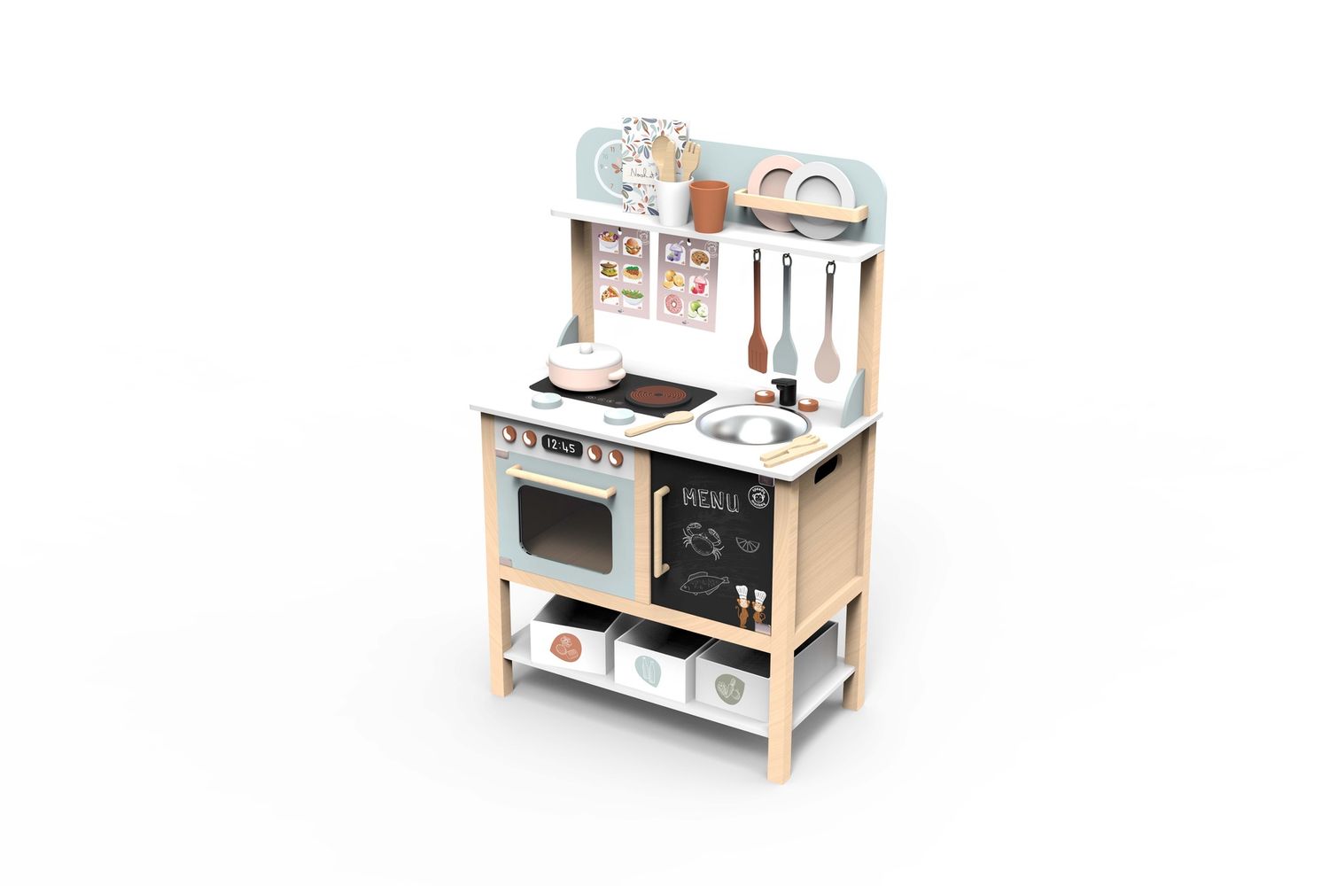 Speedy Monkey houten Speelkeuken