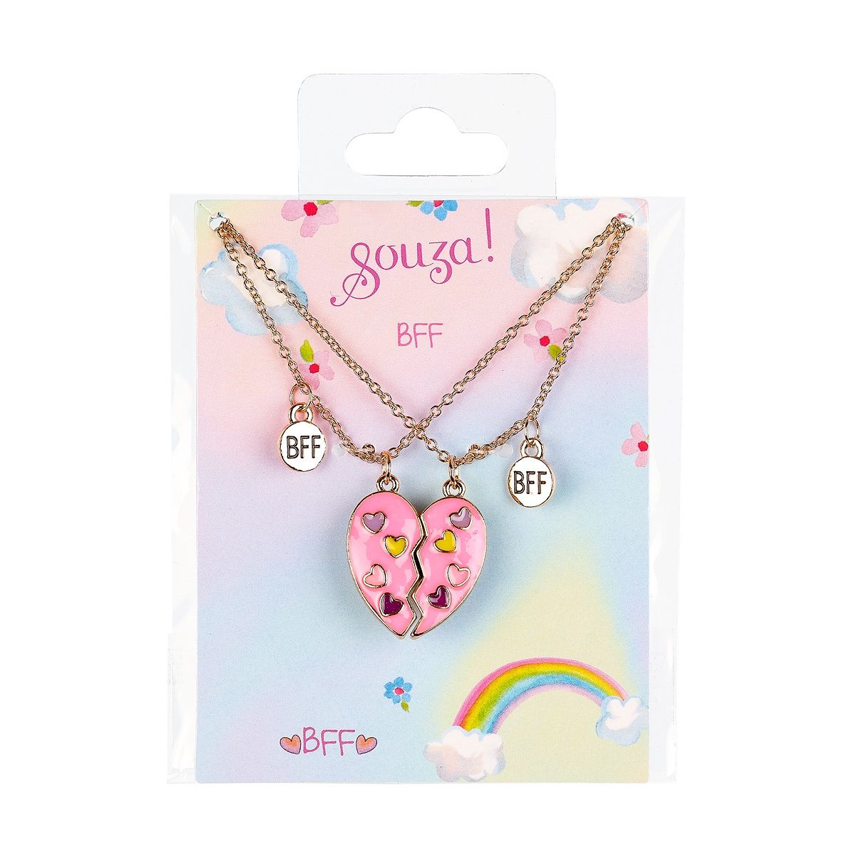 Souza Cadeauset BFF Harten – 2 Kettingen
