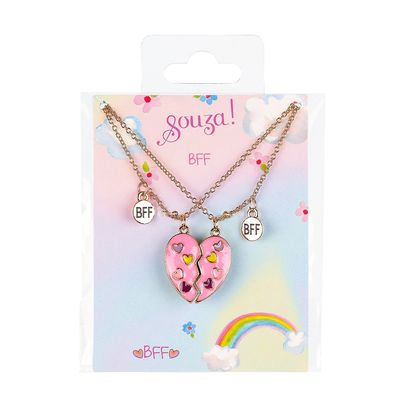 Souza Cadeauset BFF Harten – 2 Kettingen
