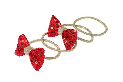 Souza Haarelatiekjes Michela Rood – 4 stuks