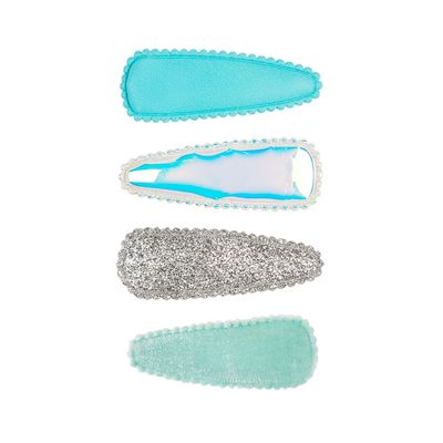 Souza Haarclipjes Hannah Blauw – 4 stuks
