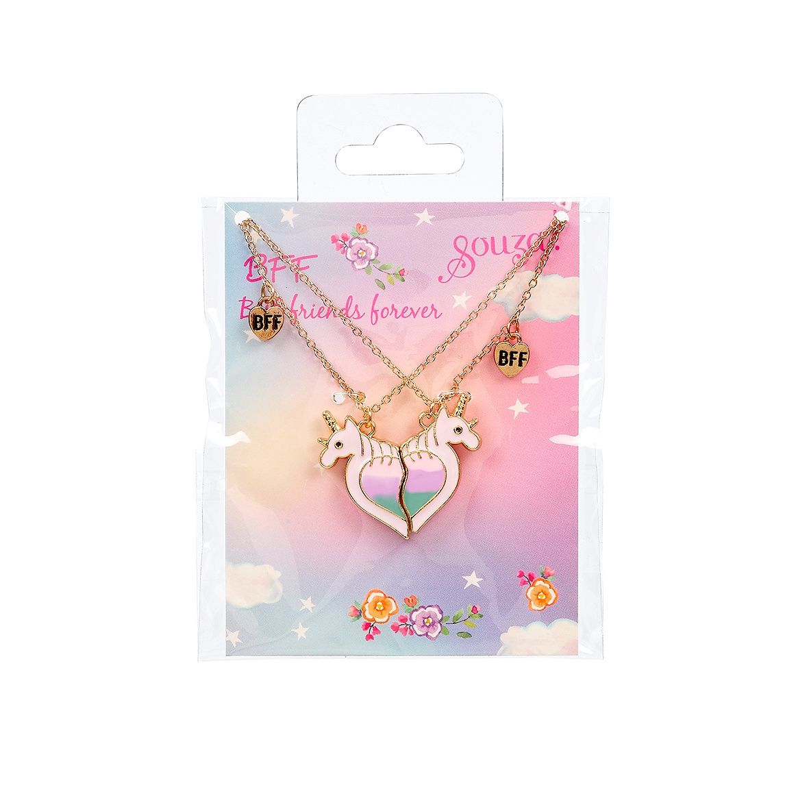 Souza Giftpack BFF Eenhoorn – 2 Kettingen