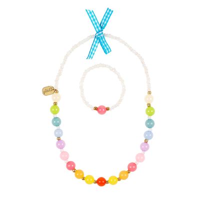 Souza Ketting &amp; Armband Set Evelia Regenboog
