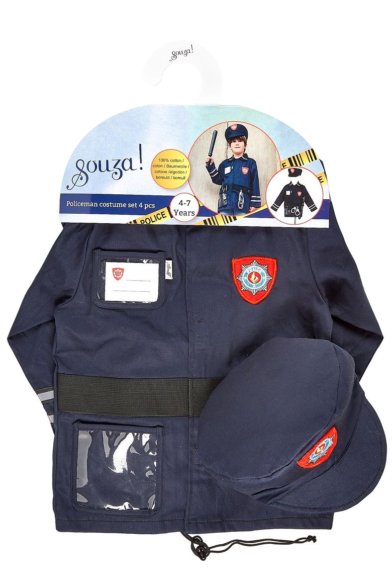 Souza Politie 4-7 jaar 104-122 cm