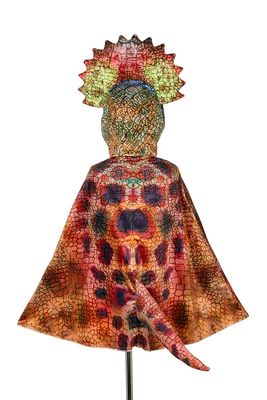 Souza Triceratops Cape 4-7 jaar 104-122 cm
