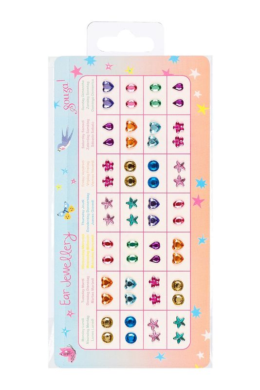 Souza Oorstickers Per Week – 1 Sheet