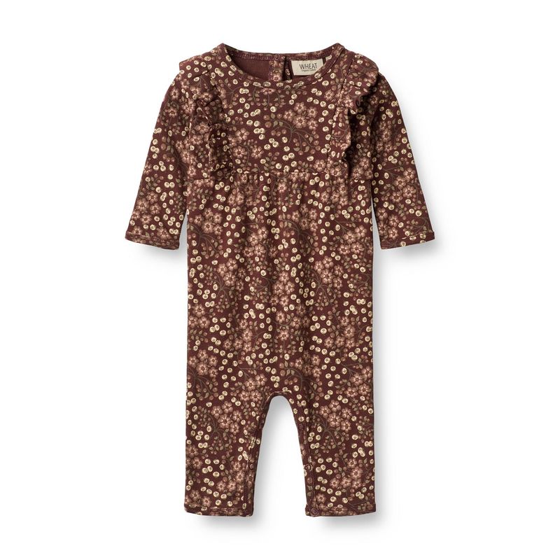 Meisjes jumpsuit Kira – Wheat – biologisch katoen zomerpakje