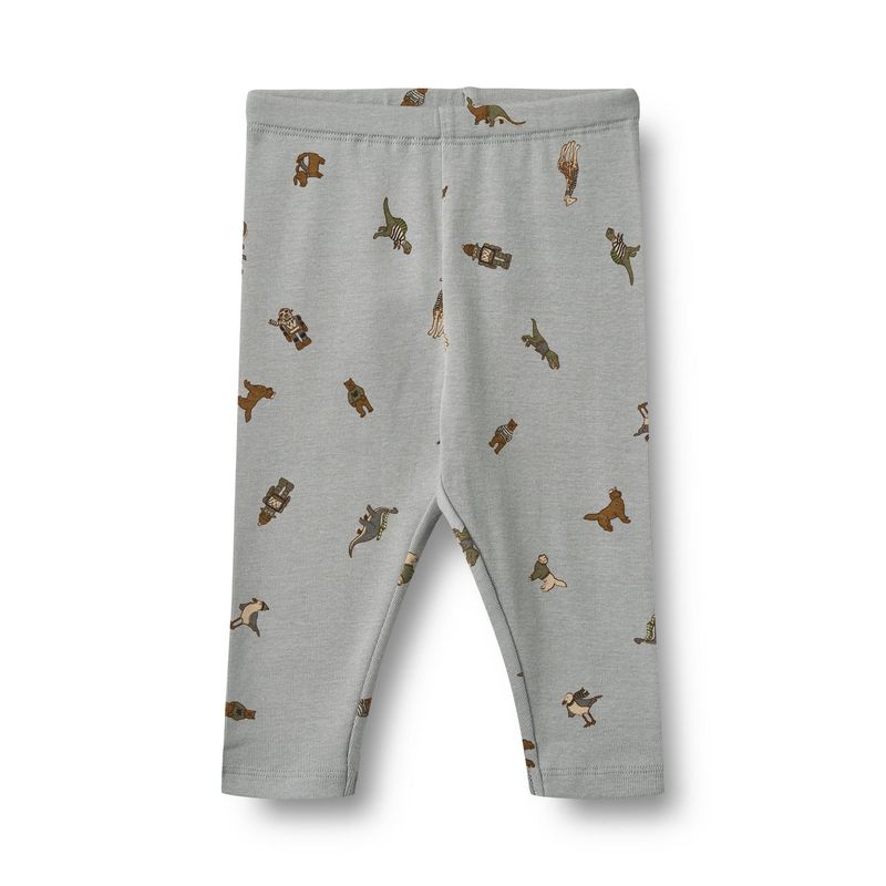 Wheat Jersey Legging met Print Silas– Organic Cotton