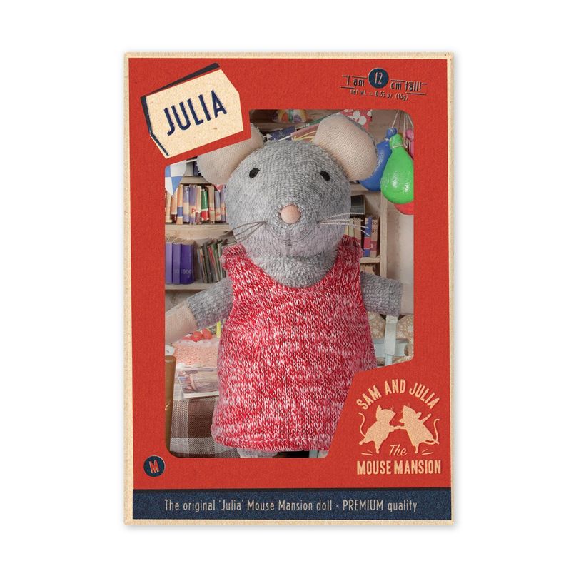 Het Muizenhuis – Sam &amp; Julia – knuffelmuisje Julia