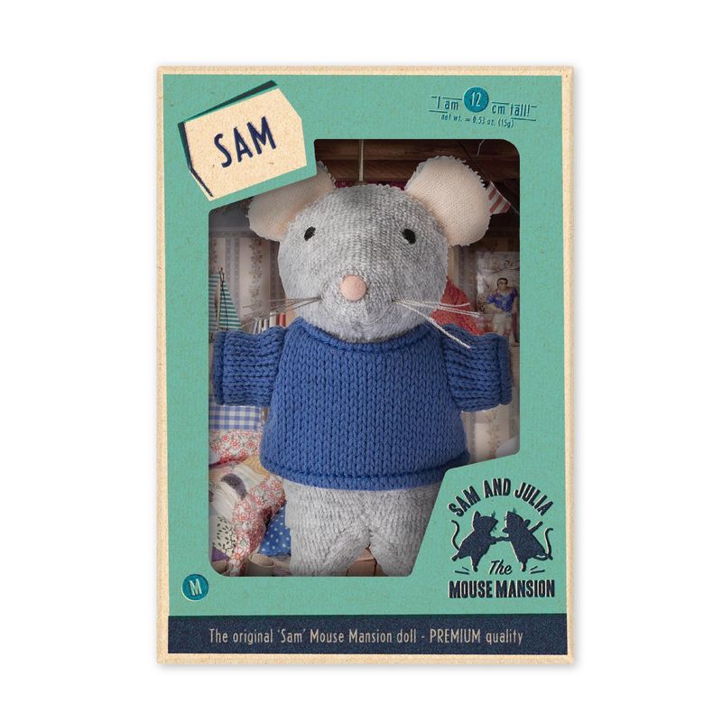 Sam &amp; Julia Het Muizenhuis Knuffelmuisje Sam