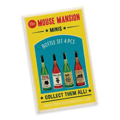 Het Muizenhuis Sam &amp; Julia Mini's - Flessenset (4 st)
