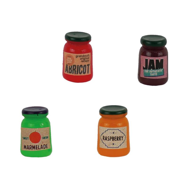 Het Muizenhuis – Sam &amp; Julia – mini&#39;s jampotten 4 stuks