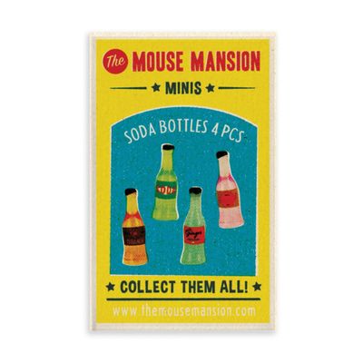 Het Muizenhuis Sam &amp; Julia Mini's - Frisflesjes (4 st)
