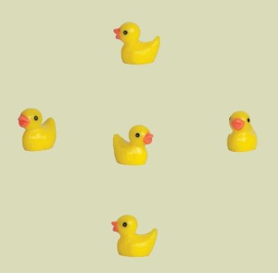 Het Muizenhuis Sam &amp; Julia Mini's - Badeendjes (5 st)