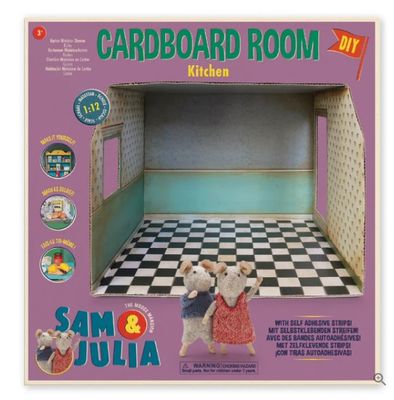 Het Muizenhuis – Sam &amp; Julia – kartonnen miniatuur Keuken
