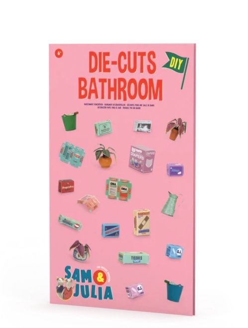 Het Muizenhuis – Sam &amp; Julia – decoratievellen Badkamer