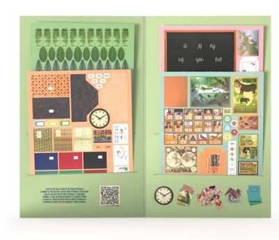 Het Muizenhuis – Sam &amp; Julia – decoratievellen Klaslokaal