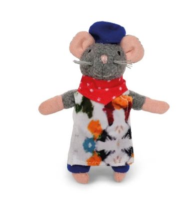 Het Muizenhuis – Sam &amp; Julia – knuffelmuisje de Kunstenaar