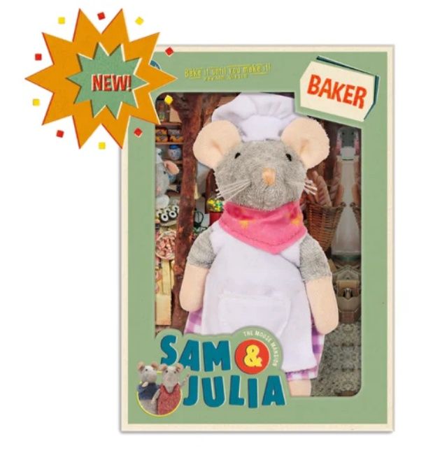 Het Muizenhuis – Sam &amp; Julia – knuffelmuisje de Bakker
