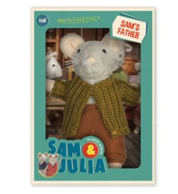 Het Muizenhuis – Sam &amp; Julia – knuffelmuisje Sams Vader
