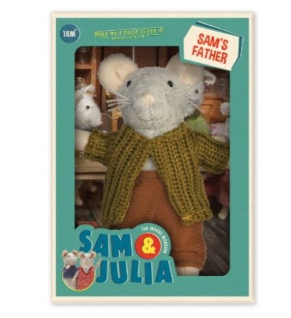Het Muizenhuis – Sam &amp; Julia – knuffelmuisje Sams Vader