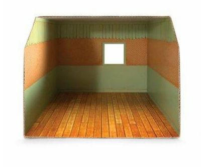Het Muizenhuis – Sam &amp; Julia – kartonnen miniatuur Babykamer