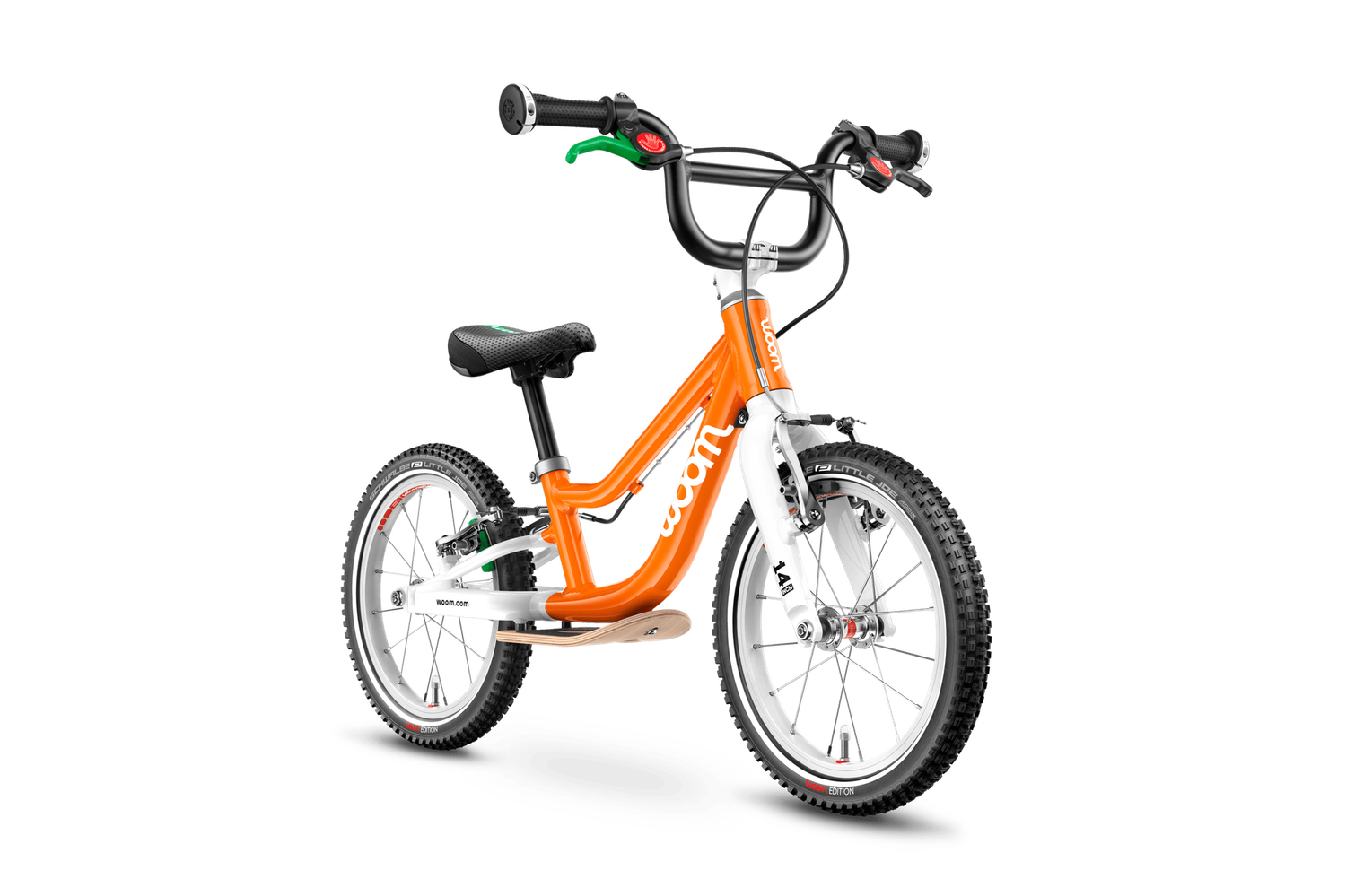 Woom 1 PLUS Loopfiets – Oranje (Gen. G)