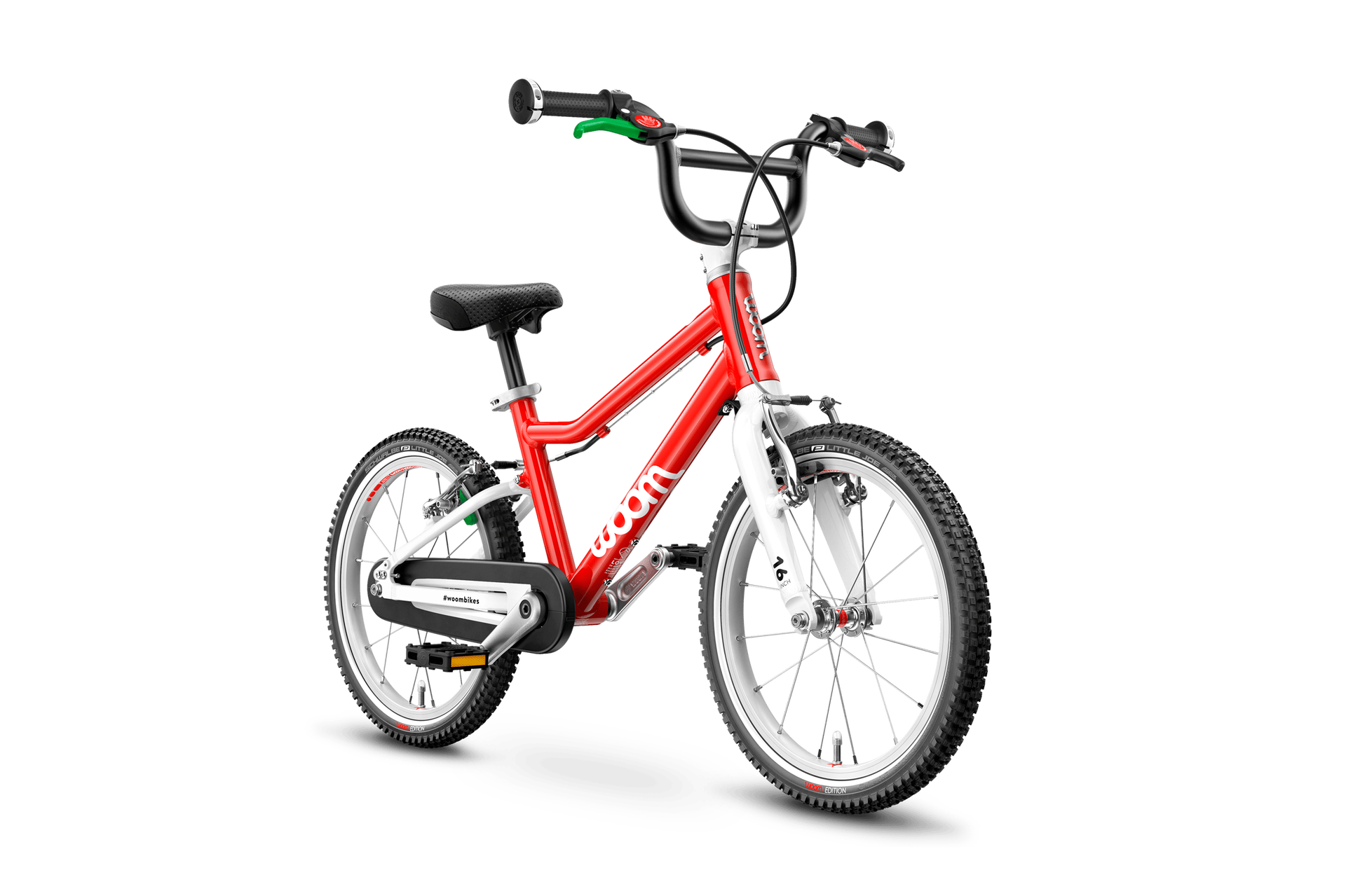 Kinderfiets 16 inch - lichtgewicht Woom 3 rood (Gen. G)