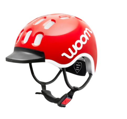 Woom KIDS' Helmet kinderfiets helm (Gen. 2021) woom red S