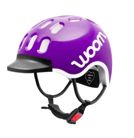 Woom KIDS' Helmet - Kinderfietshelm Purple Haze (Gen. 2021, maat XS)