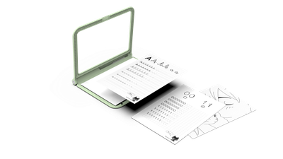 Kidywolf tekenbord Kidydraw Pro – lichttablet creatief speelgoed
