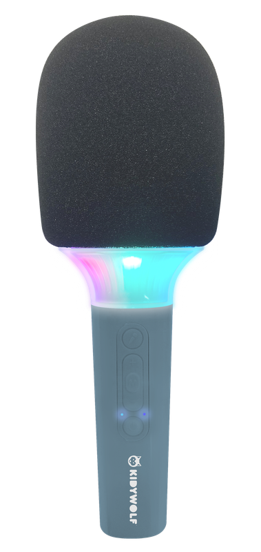 Kidywolf karaoke microfoon Kidymic – blauw